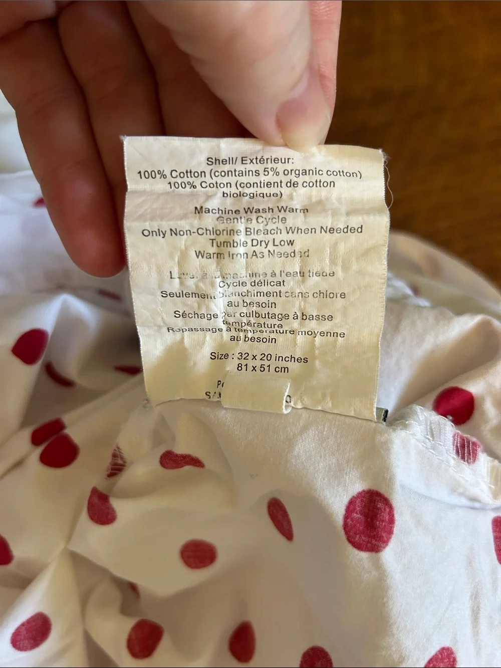 Pottery barn standard pillowcases